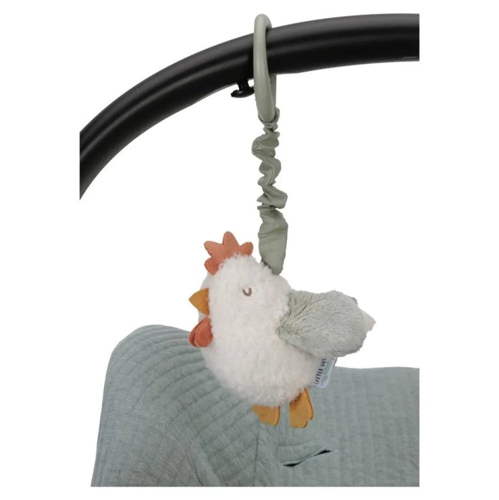 Little Dutch Gallina Pull & Shake Pequeña Granja ·*Niños Muñecos Blanditos|Peluches