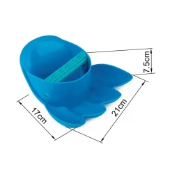 Hape Garra Rastrillo gigante Azul ·*Niños Juguetes De Playa|Juguetes De Playa