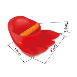 Hape Garra Rastrillo gigante Rojo ·*Niños Juguetes De Playa|Juguetes De Playa