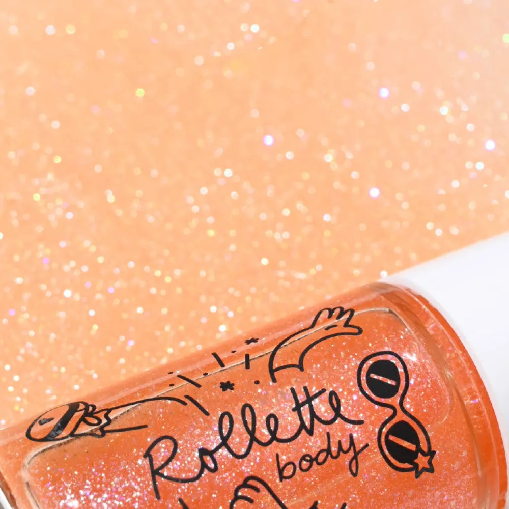 Nailmatic Gel Brillo para Cuerpo Rollette Melocotón ·*Niños Disfraces Infantiles