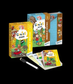 Átomo Games Genius Club A - Misterios*Niños Libros Pasatiempos Para Niños Y Niñas|Átomo Games