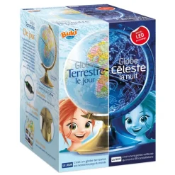 Buki Globo terráqueo día y noche ·*Niños Juguetes Stem