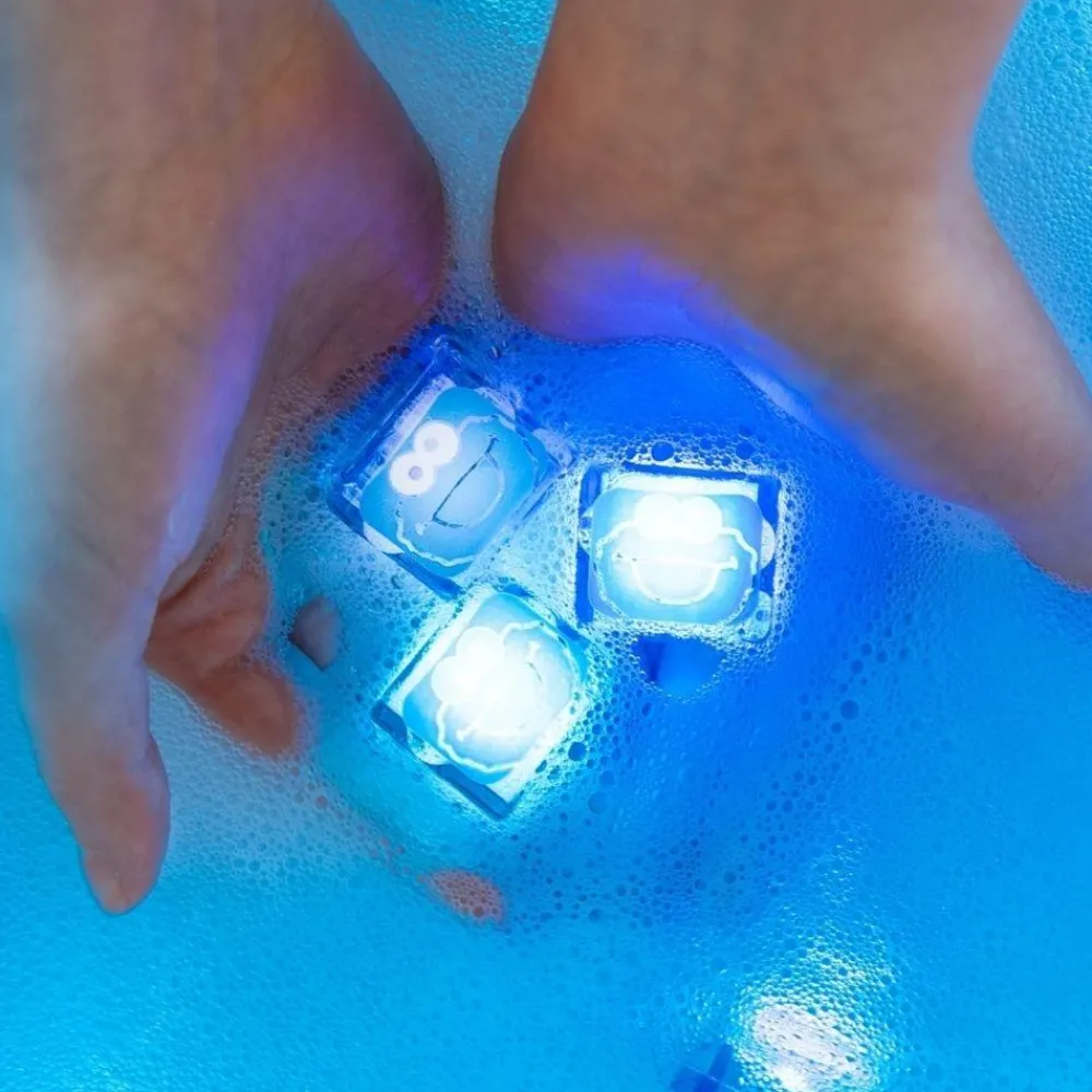 Glo Pals GloPals Cubos luz para el baño COOKIE MONSTER*Niños Juguetes De Baño|Glo Pals - Cubos De Luz Para El Baño