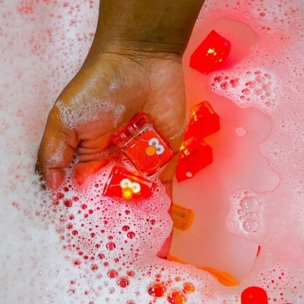 Glo Pals GloPals Cubos luz para el baño ELMO*Niños Juguetes De Baño|Glo Pals - Cubos De Luz Para El Baño