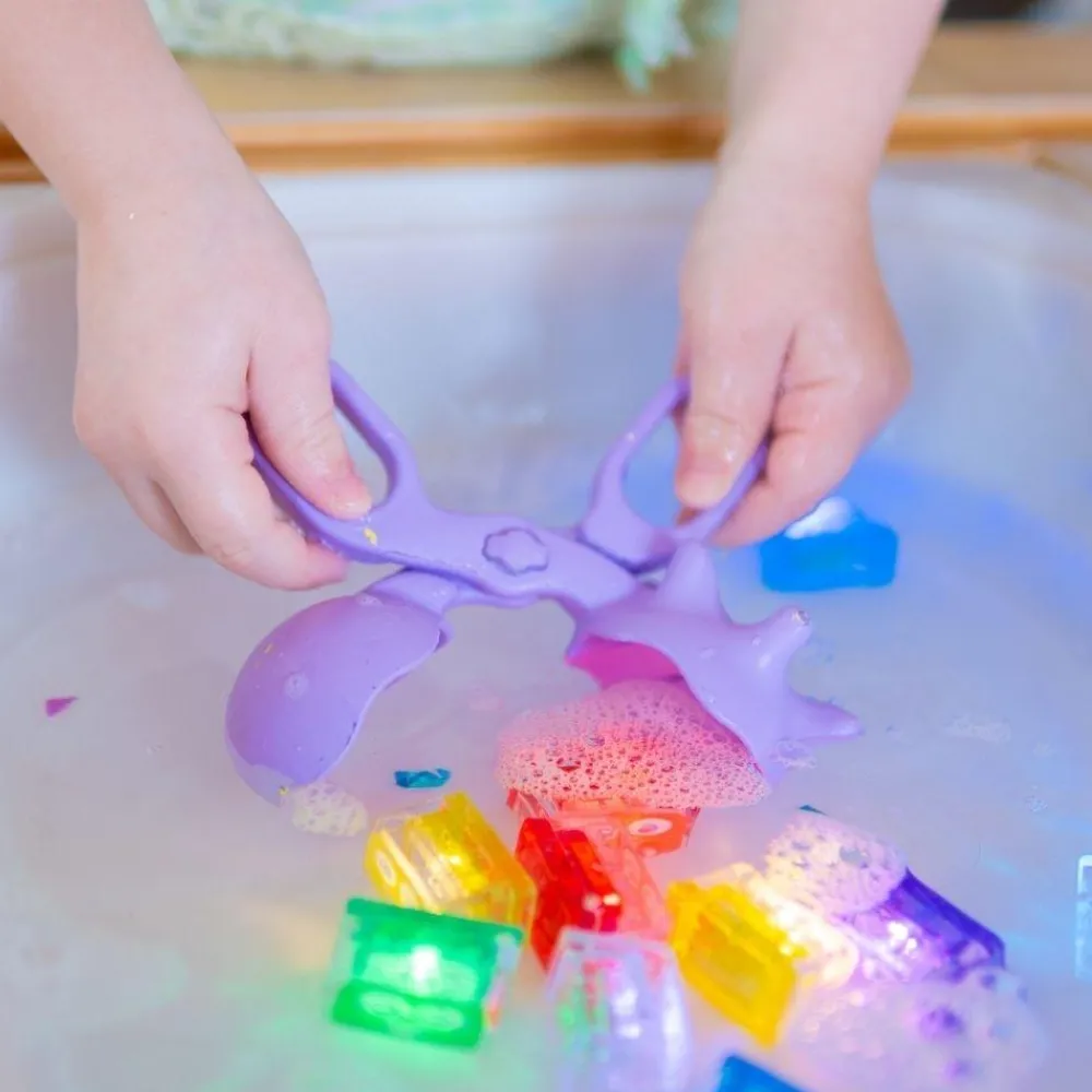 Glo Pals GloPals Herramientas Sensory Tools*Niños Glo Pals - Cubos De Luz Para El Baño|Juguetes De Baño