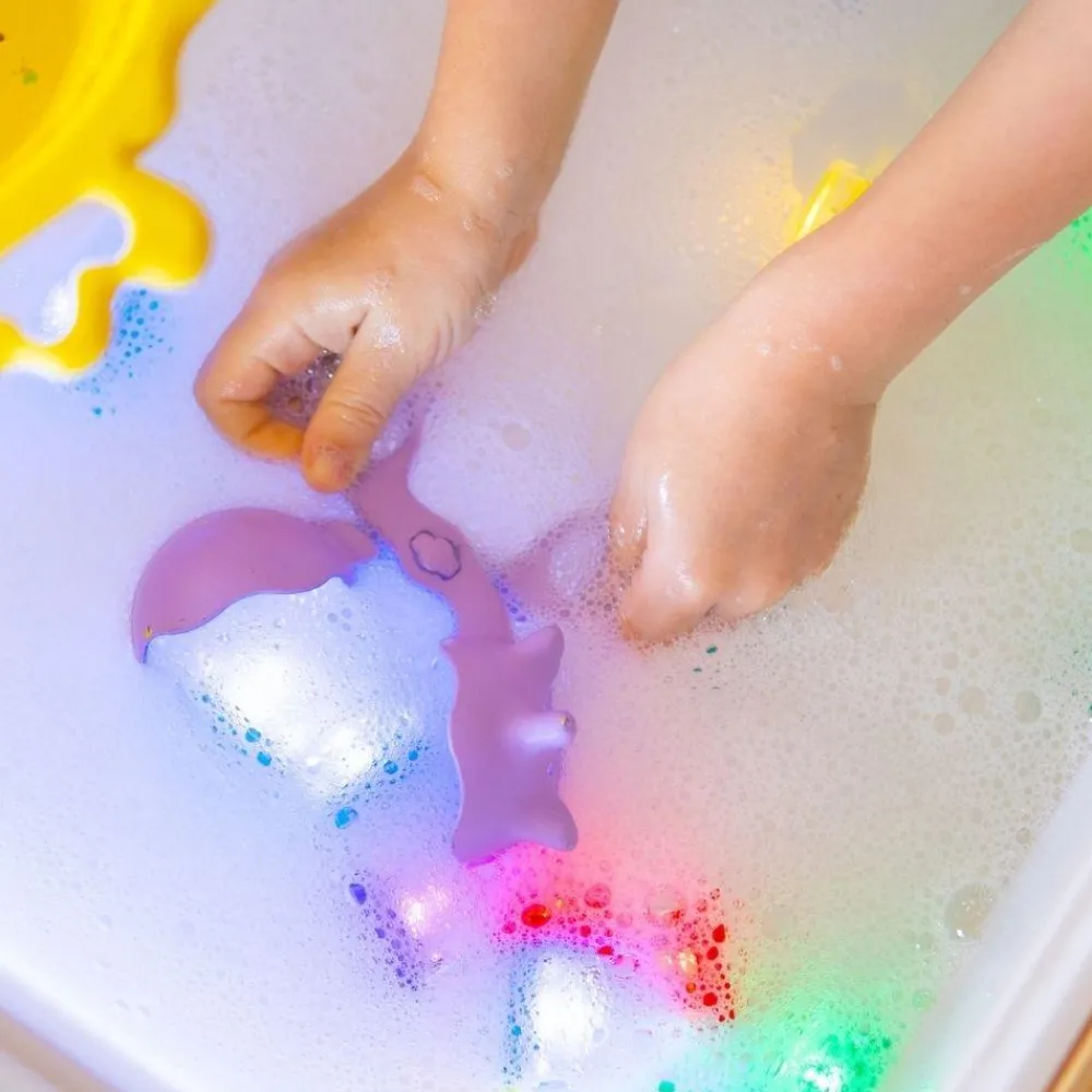 Glo Pals GloPals Herramientas Sensory Tools*Niños Glo Pals - Cubos De Luz Para El Baño|Juguetes De Baño