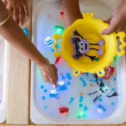 Glo Pals GloPals Herramientas Sensory Tools*Niños Glo Pals - Cubos De Luz Para El Baño|Juguetes De Baño
