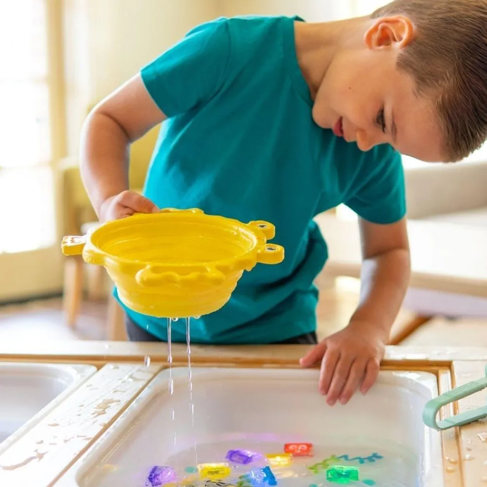 Glo Pals GloPals Herramientas Sensory Tools*Niños Glo Pals - Cubos De Luz Para El Baño|Juguetes De Baño
