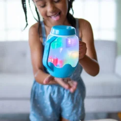 Glo Pals GloPals Jarra sensorial Azul*Niños Juguetes De Baño|Glo Pals - Cubos De Luz Para El Baño