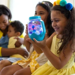 Glo Pals GloPals Jarra sensorial Azul*Niños Juguetes De Baño|Glo Pals - Cubos De Luz Para El Baño