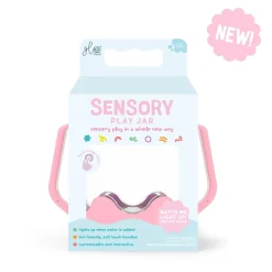 Glo Pals GloPals Jarra sensorial Bubblegum Rosa*Niños Juguetes De Baño|Glo Pals - Cubos De Luz Para El Baño