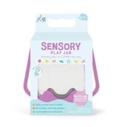 Glo Pals GloPals Jarra sensorial Lila*Niños Juguetes De Baño|Glo Pals - Cubos De Luz Para El Baño