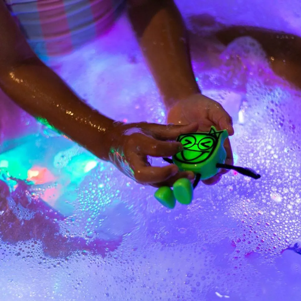 Glo Pals GloPals Set Personaje + 2 Cubos luz PIPPA Verde*Niños Juguetes De Baño|Glo Pals - Cubos De Luz Para El Baño