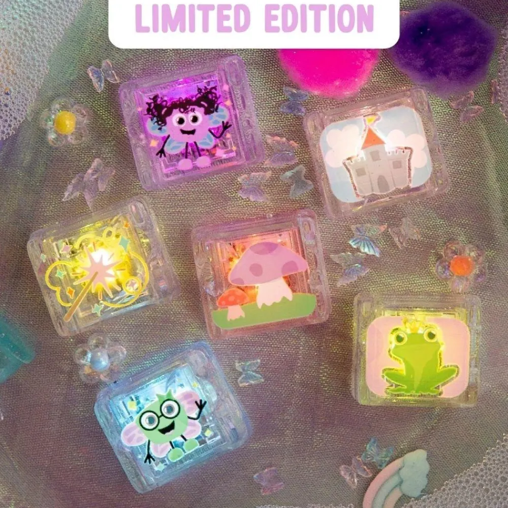 Glo Pals GloPals Set regalo 6 cubos de luz Hadas*Niños Juguetes De Baño|Glo Pals - Cubos De Luz Para El Baño