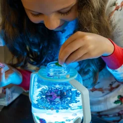 Glo Pals GloPals Set regalo sensorial Bola de Nieve*Niños Juguetes De Baño|Glo Pals - Cubos De Luz Para El Baño