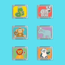 Glo Pals GloPals Set regalo Zoo 6 cubos de luz Zoo*Niños Juguetes De Baño|Glo Pals - Cubos De Luz Para El Baño