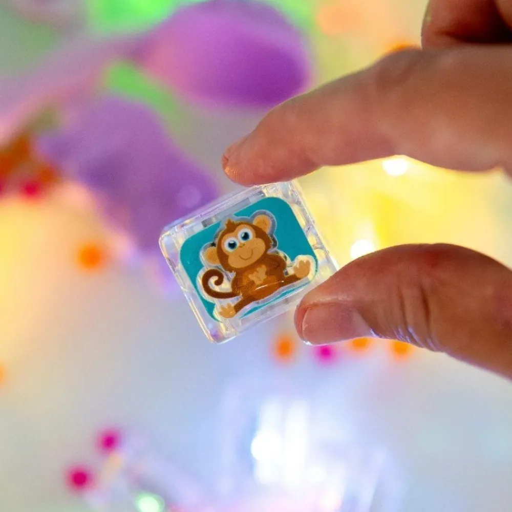 Glo Pals GloPals Set regalo Zoo 6 cubos de luz Zoo*Niños Juguetes De Baño|Glo Pals - Cubos De Luz Para El Baño