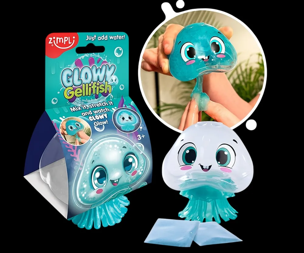Zimpli Kids Glowy Gellifish · Zimpli*Niños Juguetes De Baño