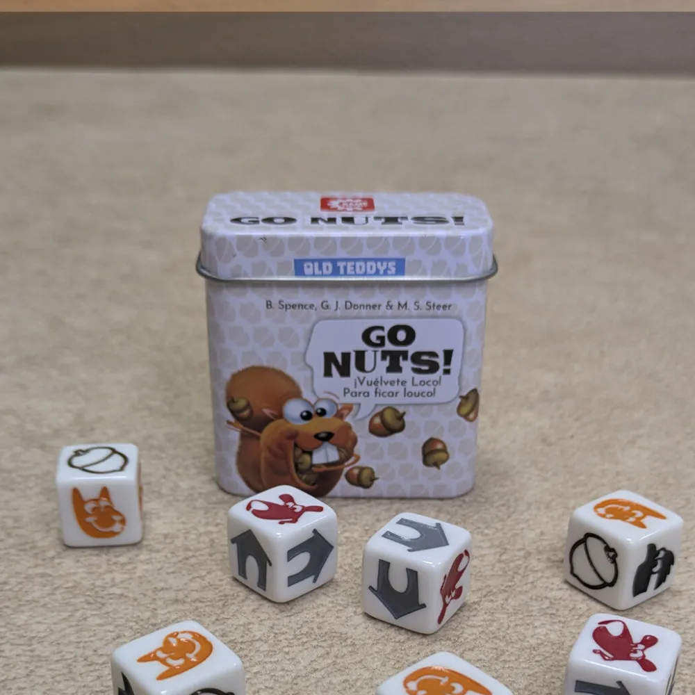 OTC Go Nuts ·*Niños Juegos Haba|Juegos De Mesa De Viaje