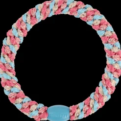 Kknekki Goma de pelo Turquoise coral glitter* Accesorios Para Pelo