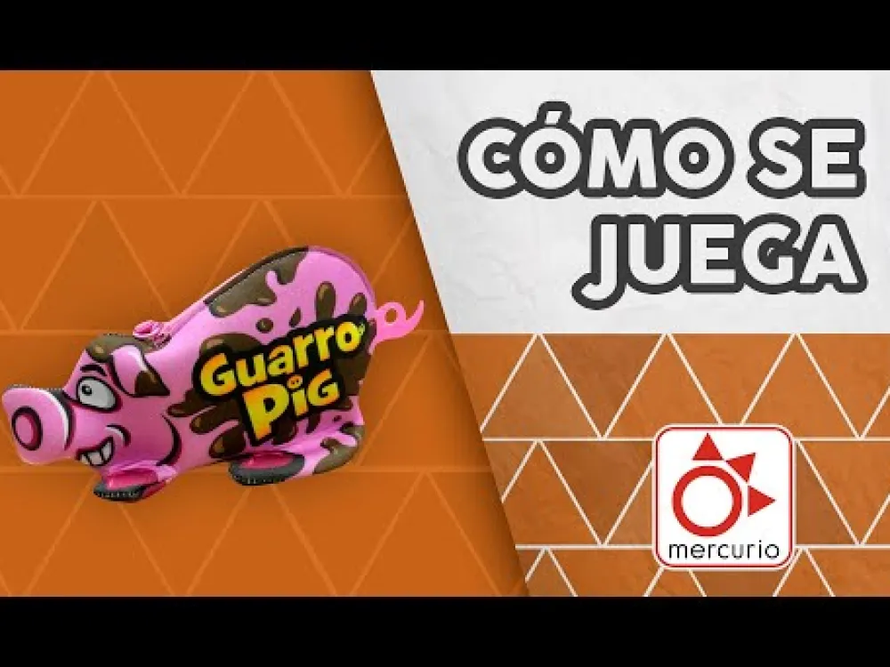Mercurio Guarro Pig ·*Niños Mercurio Juegos De Mesa|Juegos De Mesa De Viaje
