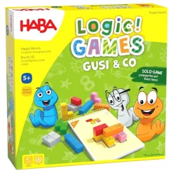 HABA Gusi & Co. Logic Games ·*Niños Juegos Haba|Juegos De Mesa Competitivos