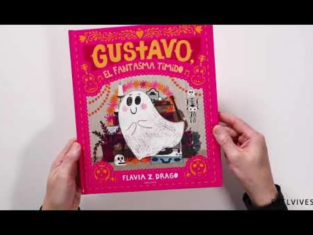 Edelvives Gustavo, el fantasma tímido*Niños Libros De Halloween Para Niños|Álbumes Ilustrados Infantiles