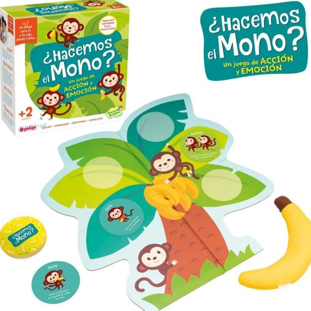 Ludilo ¿Hacemos el Mono? · Primeros Juegos de Mesa Lúdilo*Niños Ludilo|Juegos De Mesa Cooperativos