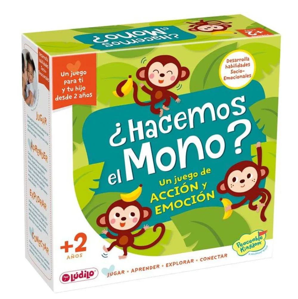 Ludilo ¿Hacemos el Mono? · Primeros Juegos de Mesa Lúdilo*Niños Ludilo|Juegos De Mesa Cooperativos