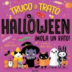 Combel Halloween Mola un rato ¡truco o trato!*Niños Libros De Texturas Para Bebés|Libros Con Solapas
