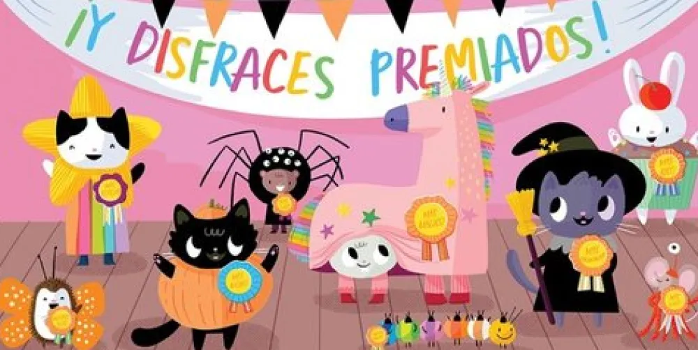 Combel Halloween Mola un rato ¡truco o trato!*Niños Libros De Texturas Para Bebés|Libros Con Solapas