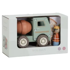 Little Dutch Hormigonera FSC ·*Niños Coches De Madera De Juguete Para Bebés|Coches De Juguete Para Bebés