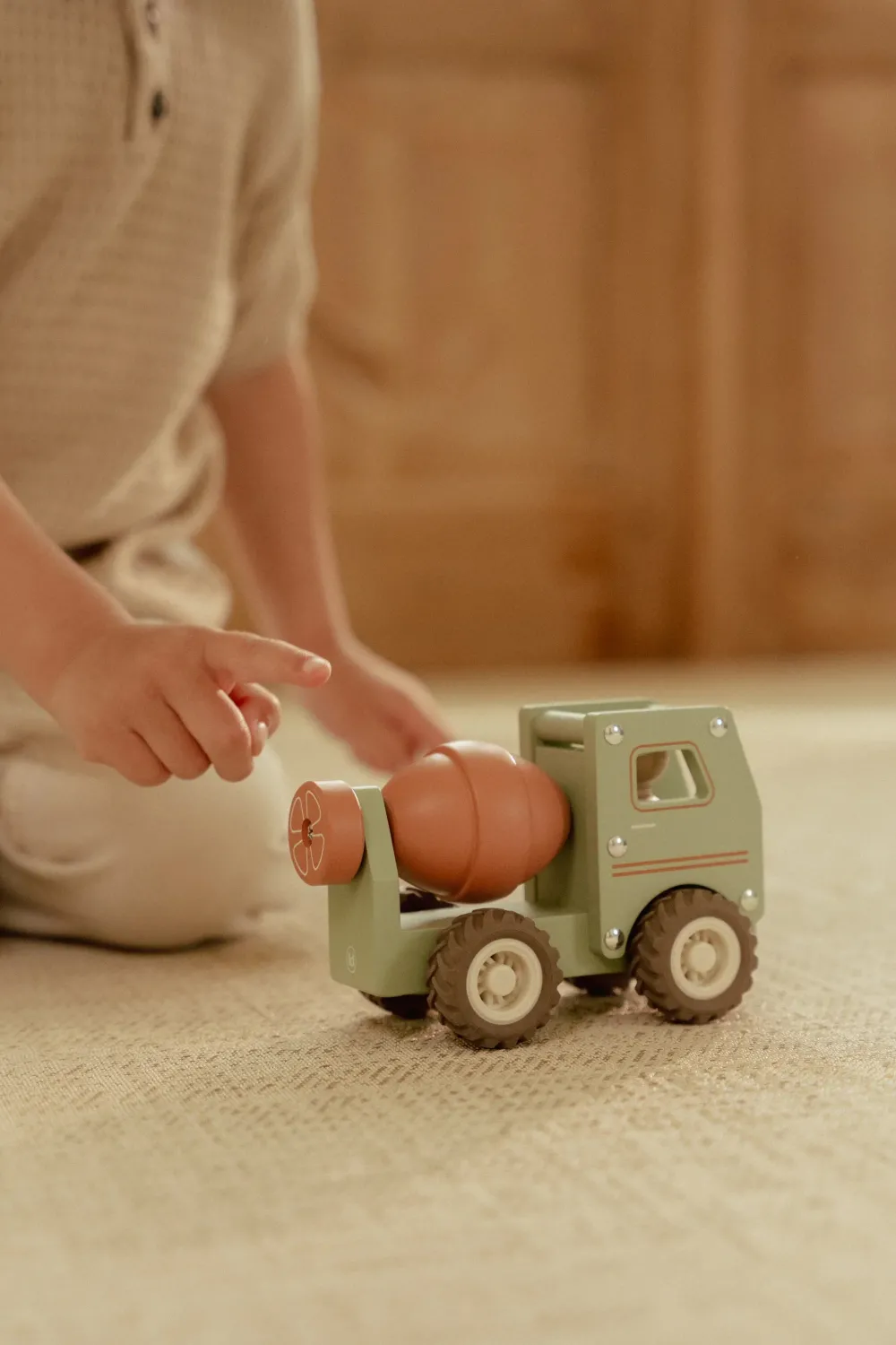Little Dutch Hormigonera FSC ·*Niños Coches De Madera De Juguete Para Bebés|Coches De Juguete Para Bebés