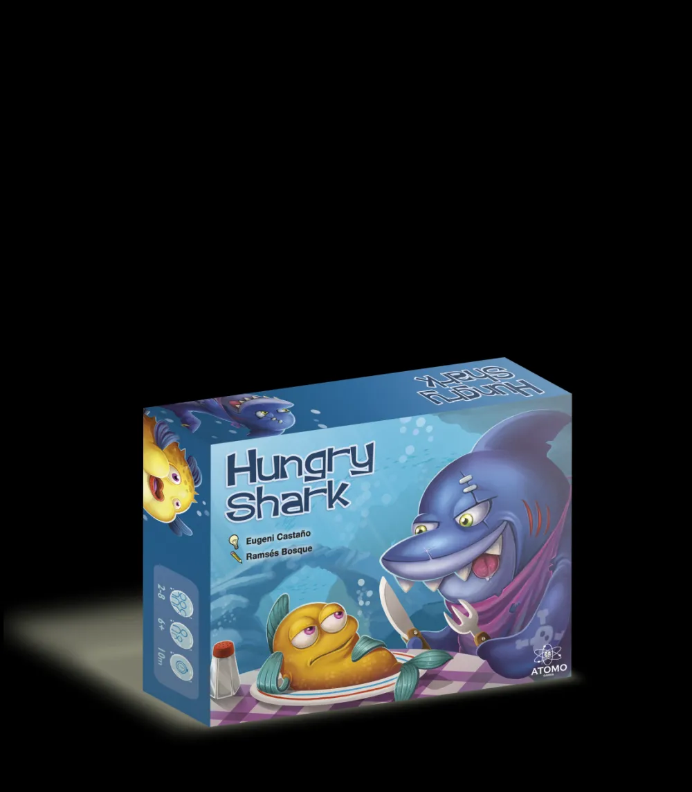 Átomo Games Hungry Shark · Átomo*Niños Átomo Games|Juegos De Mesa Competitivos