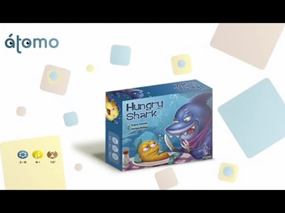 Átomo Games Hungry Shark · Átomo*Niños Átomo Games|Juegos De Mesa Competitivos