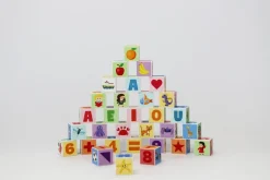 Braintoys Ima Cube It Letras 36 piezas ·*Niños Construcciones Magnéticas