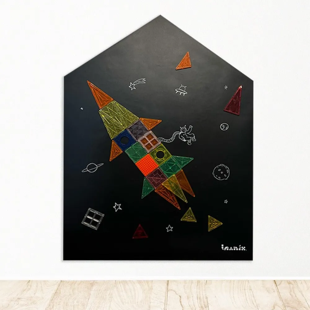 Braintoys Imaboard Pizarra magnética ·*Niños Construcciones Magnéticas