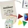 Braintoys Imagram 24 piezas ·*Niños Construcciones Magnéticas