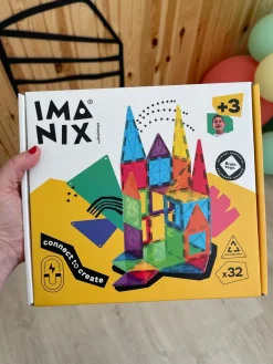Braintoys Imanix 32 piezas ·*Niños Construcciones Magnéticas|Imanix