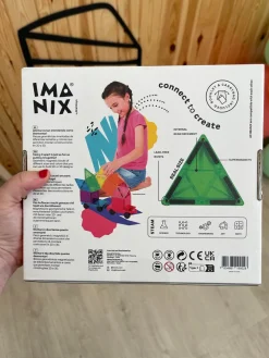 Braintoys Imanix 32 piezas ·*Niños Construcciones Magnéticas|Imanix