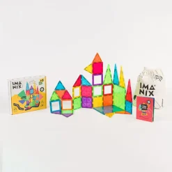 Braintoys Imanix 32 piezas ·*Niños Construcciones Magnéticas|Imanix