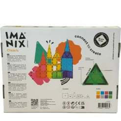 Braintoys Imanix 60 piezas ·*Niños Construcciones Magnéticas|Imanix