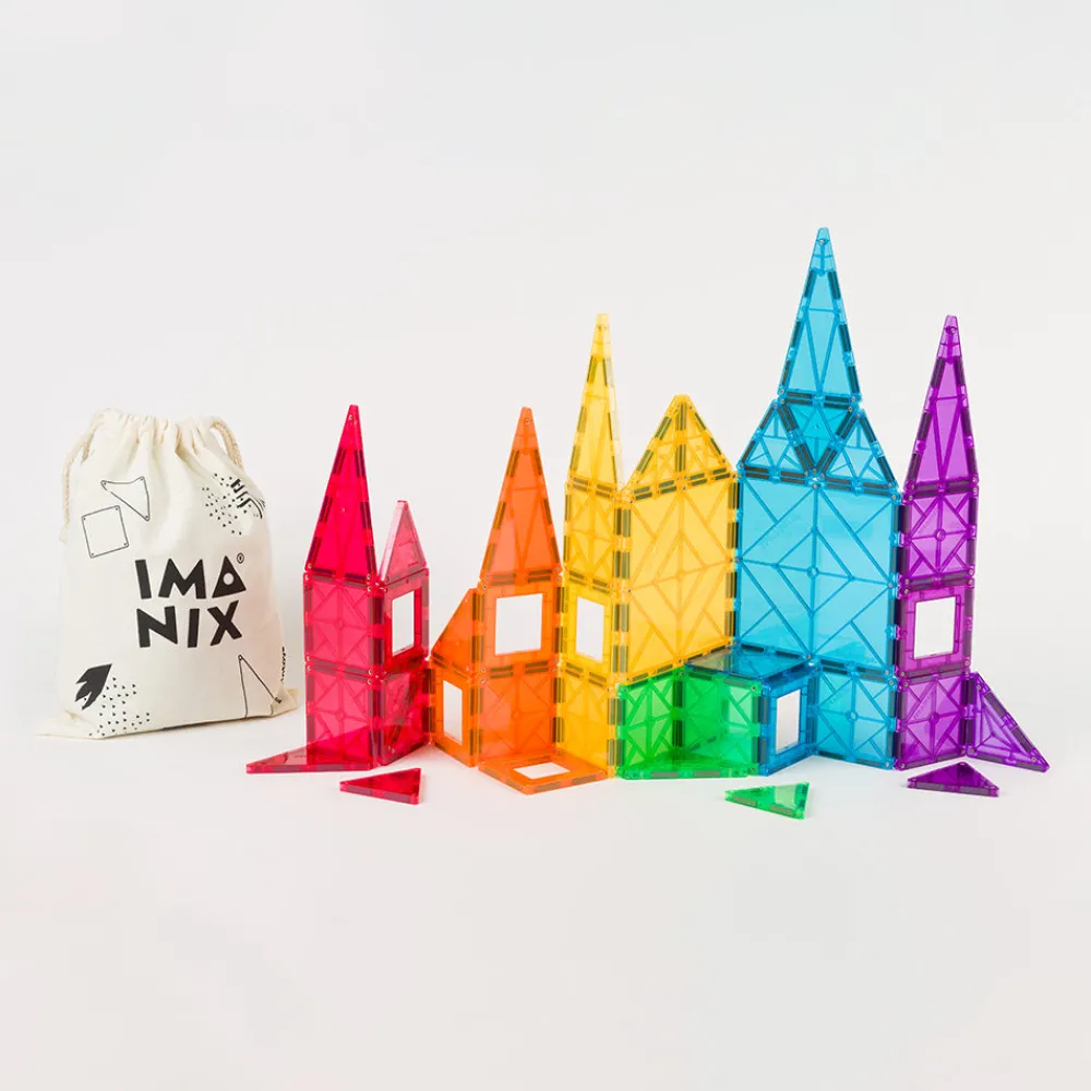 Braintoys Imanix 60 piezas ·*Niños Construcciones Magnéticas|Imanix