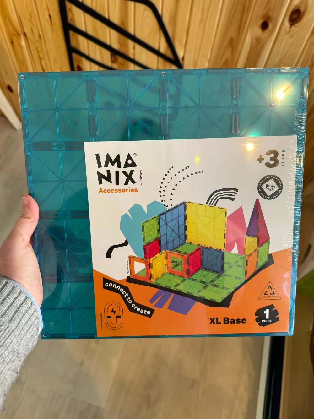Braintoys Imanix Base Magnética ·*Niños Construcciones Magnéticas|Imanix