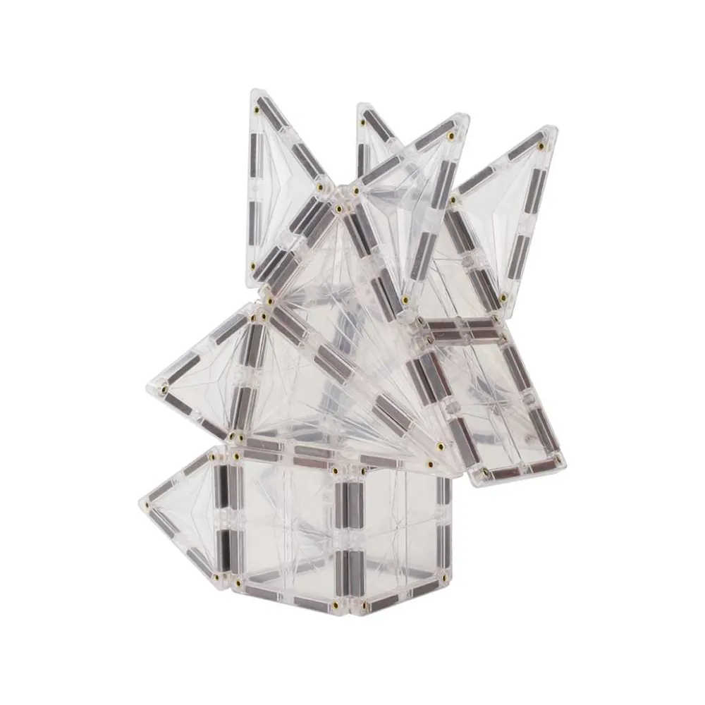 Braintoys Imanix Clear 20 piezas ·*Niños Construcciones Magnéticas|Imanix