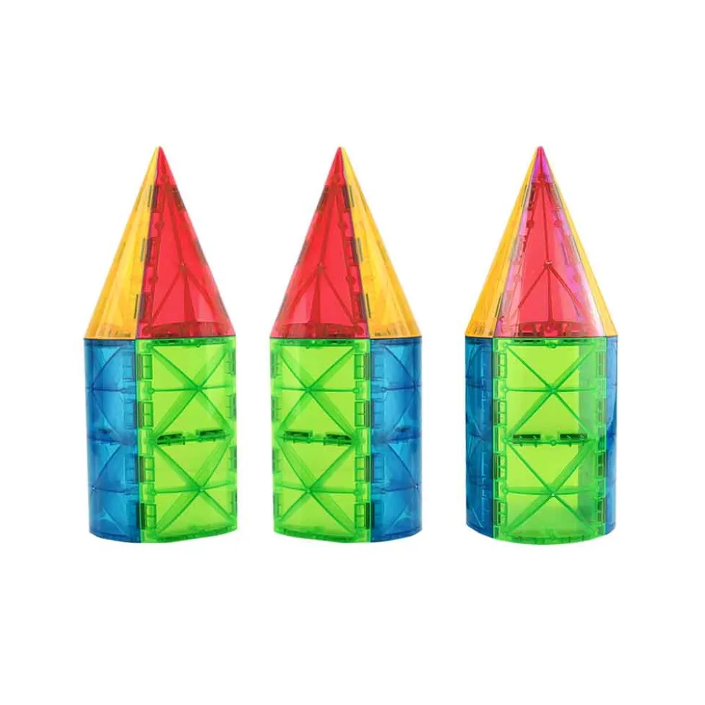 Braintoys Imanix Curved 8 pzas ·*Niños Construcciones Magnéticas|Imanix