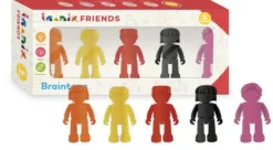 Braintoys Imanix Friends colores cálidos ·*Niños Construcciones Magnéticas|Imanix