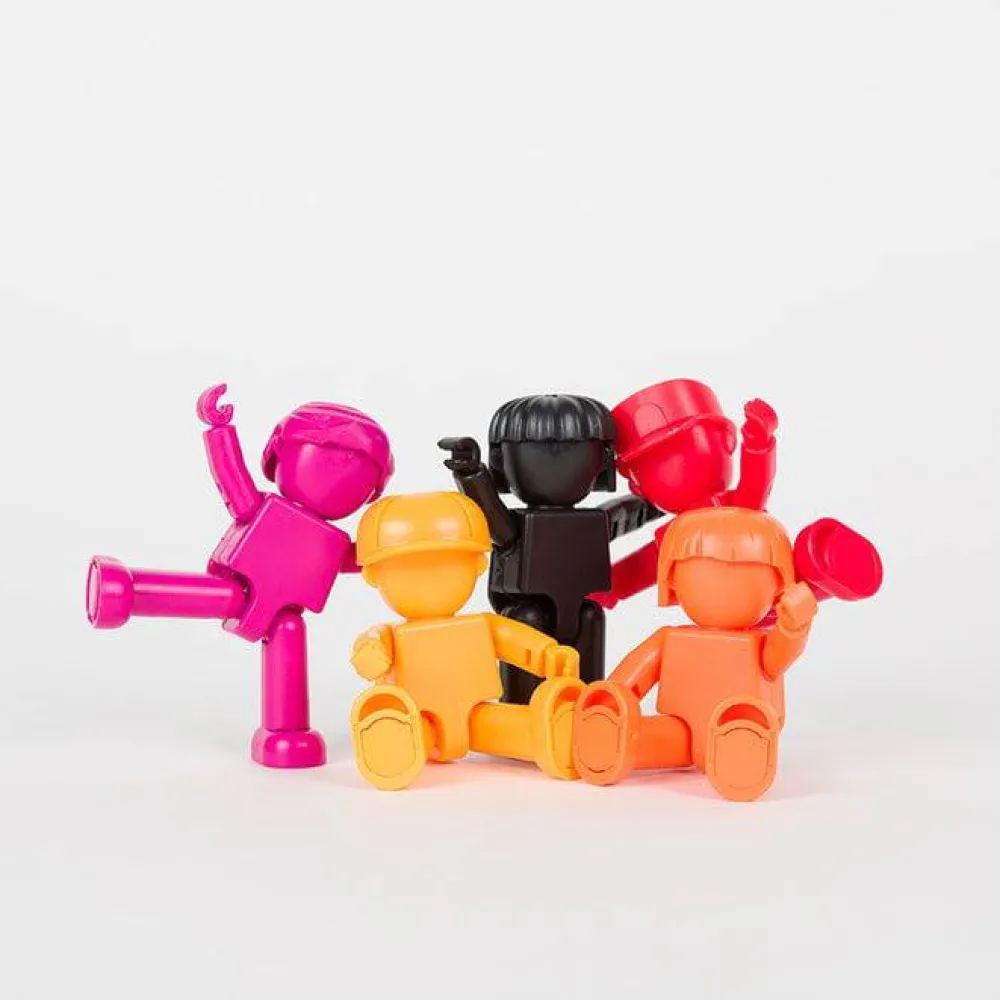 Braintoys Imanix Friends colores cálidos ·*Niños Construcciones Magnéticas|Imanix