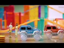 Braintoys Imanix Pista 22 piezas ·*Niños Construcciones Magnéticas|Imanix