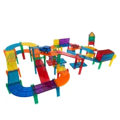 Braintoys Imanix Pista de Carreras 105 piezas ·*Niños Construcciones Magnéticas|Imanix